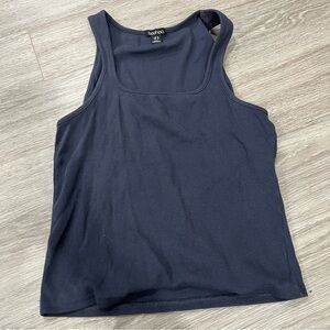 Boohoo Navy Blue Women's Tank Top